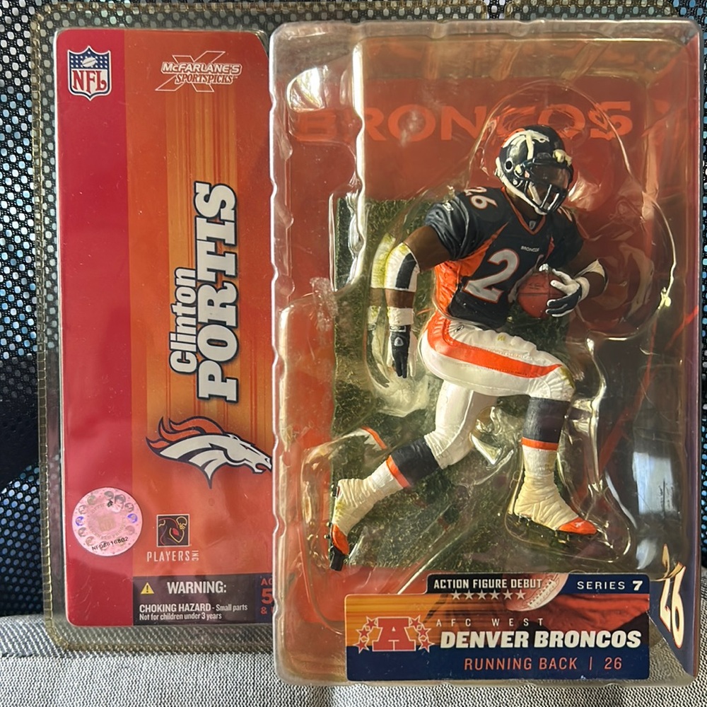 McFarlane Series 7 - Clinton Portis Running Back #26